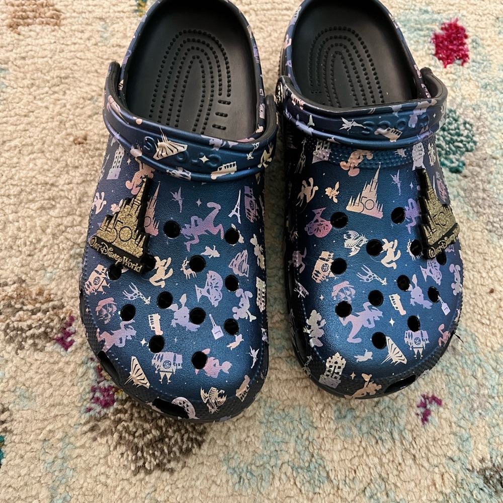 Disney 50th Anniversary Crocs